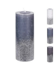 Qiri dekorativ me motive Christmas, ngjyra te ndryshme me xixa, 7x17 cm