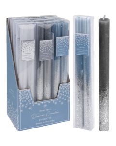 Qiri dekorativ me motive Christmas, ngjyra te ndryshme me xixa, 2.5x25 cm