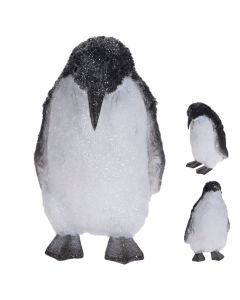 Decorative Christmas characters, polypropylene, 3 motifs, 6.5 cm