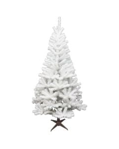 New Year tree, plastic, white color (rainbow), 180 cm