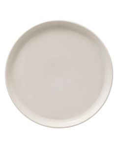 Serving plate, porcelain, white, Dia. 26.5  x  H. 2.9 cm