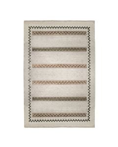 La Carda carpet, cotton/polyester, cream/gold, 160x230 cm