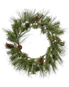 Kurore dekoruese, PE, jeshile, dia40-H13cm