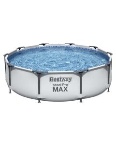 Bestway family pool, metal structure, 3-layer textile, 305cm x 305cm x 76cm, 4678 L