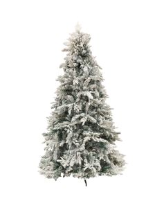 Peme dekoruese per festat e fundvitit, Freiburg pine, PE & PVC, ngjyre jeshile me debore, 300 cm, 2808 dege