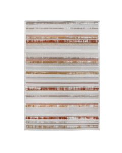 Carpet Dolce, 100% polyester, cream/terra, 160x230 cm