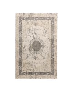 Tapet Eva, poliestër, krem/antrazit, 160x230 cm