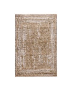 Kyra carpet, 100% microfiber polyester/heatset, cream, 133x190 cm