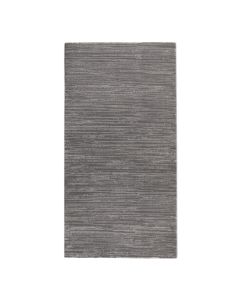 Rug Signo, 100% polyester, grey, 80x150 cm