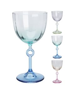 Gotë vere, qelq, ngjyra të ndryshme, Dia. 8.8x H 16.8 cm