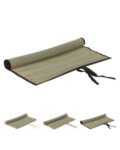 Beach mat, Straw, Grey, 180 x 60 cm