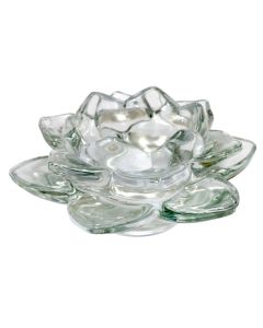 Mbajtëse qiriu, qelq, Dia.13 cm