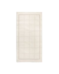 Rug Sign, 100% polyester, cream, 80x150 cm