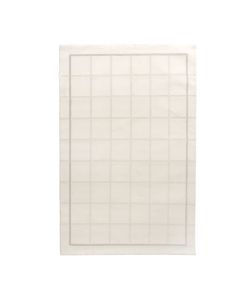 Tapet Sign, 100% poliestër, krem, 133x190 cm