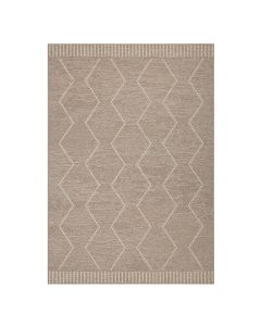 Carpet Clyde, polypropylene, beige, 160x230 cm