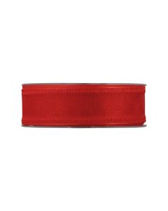Packaging ribbon, Organza, 40mmx50m, red color