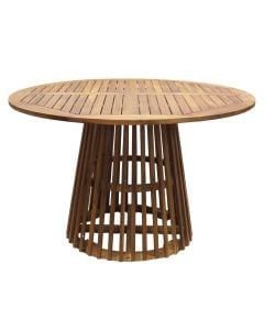 Tavoline rrethore per ambien te jashtem, dru tropikal Acacia, D120xH75 cm