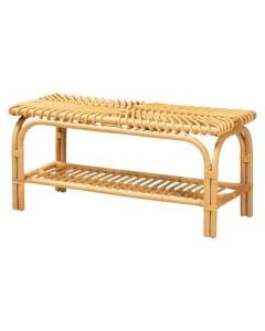 Rattan stool, 100xD40xH46 cm