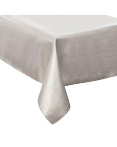 Mbulese tavoline me motive Christmas, gjyre e bardhe, 140x240 cm