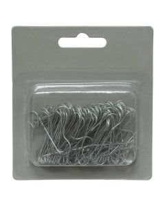 Hanging for decorative balls, silver color, 100 pieces/pack