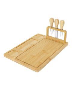 Cheeseware and accessories, wood, natural, 24x33x1.5 cm