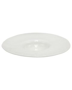 Pasta plate, ceramic, white, Dia. 27 cm
