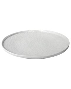 Dessert plate, ceramic, white, Dia. 23 cm