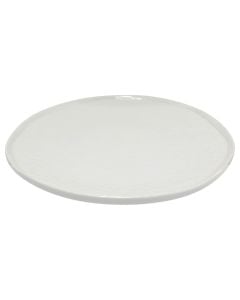 Serving plate, ceramic, white, Dia. 27 cm