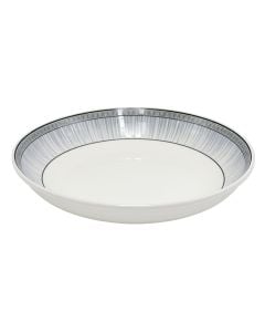 Soup plate, ceramic, white/blue, Dia. 18 cm