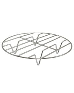 Heat shield, stainless steel, silver color, Dia. 26 cm