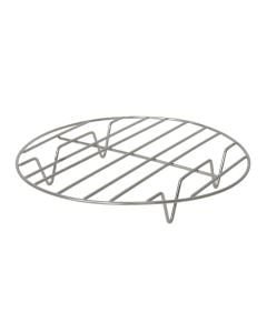 Heat shield, stainless steel, silver color, Dia. 30 cm