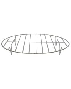 Heat shield, stainless steel, silver color, Dia. 36 cm