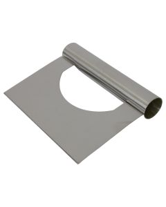 Pasta cutter, stainless steel, silver color, 15×11.5 cm