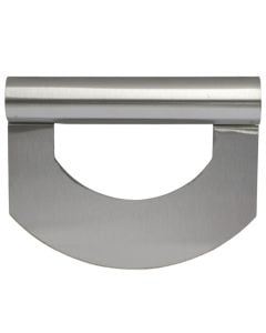 Pasta cutter, stainless steel, silver color, 15x12.1 cm