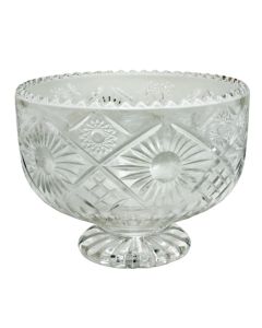 Candy holder, glass, transparent, 14.9x11 cm