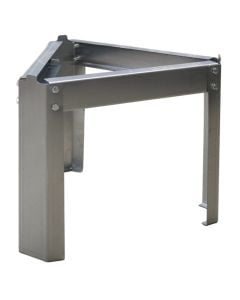 Stand for stainless steel container, zinc, silver color, Dia. 37.5 cm / 25-30-50-75 L