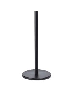 Kitchen paper roll holder, stainless steel, silver color, Dia. 15 x H 34 cm