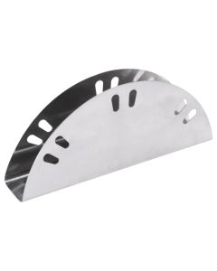 Napkin holder, stainless steel, black, 6.5x3.5 cm