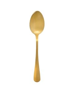 Dinner spoon (Pck 4), stainless steel, color gold, 20.6 cm