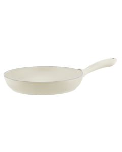 Fulya induction frying pan with ceramic non-stick coating, aluminum, cream, Dia. 26 x H 5 cm