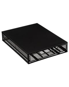Mayaj drawer organizer, steel, black, 26x34.8x6.5 cm