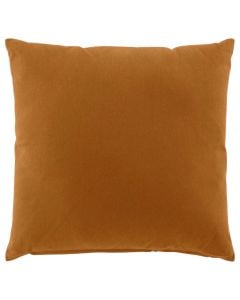 Twily decorative pillow, cotton/polyester, camel, 45x45 cm