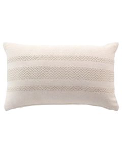 Doreline decorative pillow, cotton, beige, 30x50 cm
