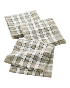 Table napkins (Pck 3), cotton, linen color, 45x45 cm