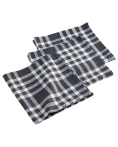 Peceta tavoline  (PK3), pambuku, e zezë, 45x45 cm