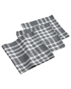 Peceta tavoline  (PK3), pambuku, gri, 45x45 cm