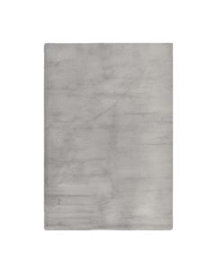 Soft Touch carpet, 100% polyester, light grey, 133x190 cm