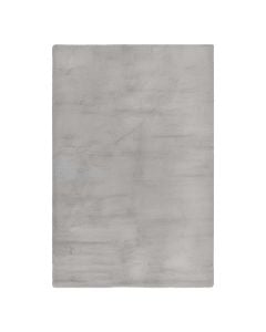 Soft Touch carpet, 100% polyester, light grey, 160x230 cm