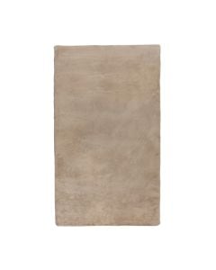Soft Touch rug, 100% polyester, light brown, 80x150 cm