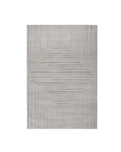 Carpet Alloy, polyester, grey, 133x190 cm